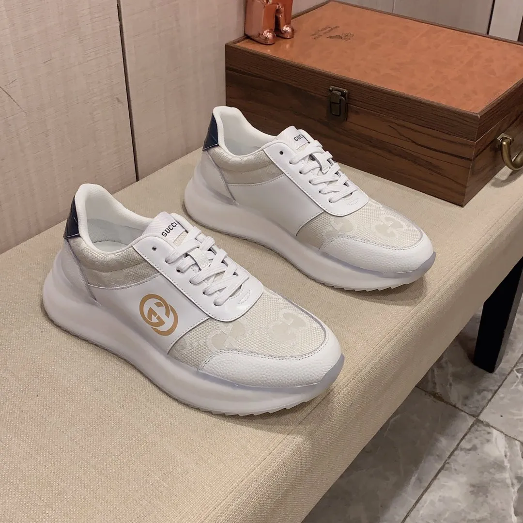 Men's men's shoes💰460💰💰🎩🎩[Lightning][Lightning] "Gucci*" The latest and most popular casual sports shoes, top brand [seduce] luxury~purchase, top~quality. [Strong] The upper is made of imported breathable cowhide with material ➕ breathable sheepskin feet (•) and fine workmanship. The original stylish and stylish soft rubber wear-resistant and non-slip outsole is light and comfortable on the feet. The real thing looks better when taken in real life. 413: code: 38-44, can be customized 45